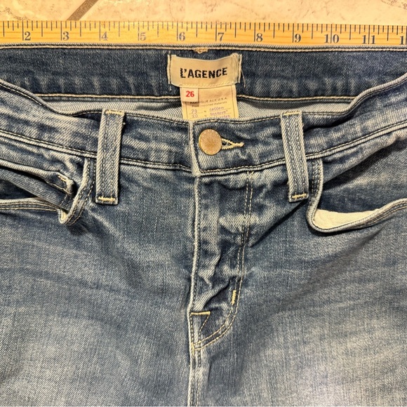 L’AGENCE Size 26 Women’s Jeans- Designer Denim Size 26 - Premium Stretch Jeans - Picture 4 of 7